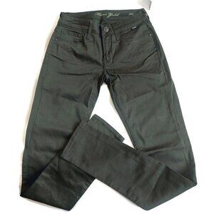 Mavi Gold ALEXA Mid Rise Skinny Denim Jeans Womens 26 X 32 Green Pants Sample